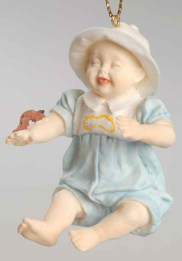 Yolanda Bello Ornament Tickles - No Box by Ashton Drake-1