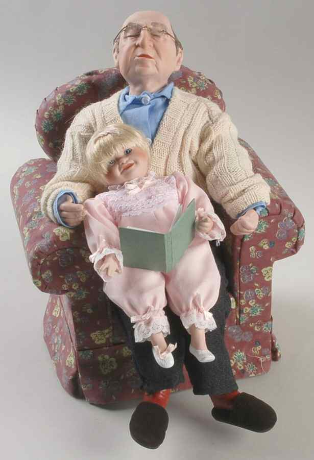 Only at Grandma's & Grandpa's I'Ll Finish The Story - No Box by Ashton Drake-1