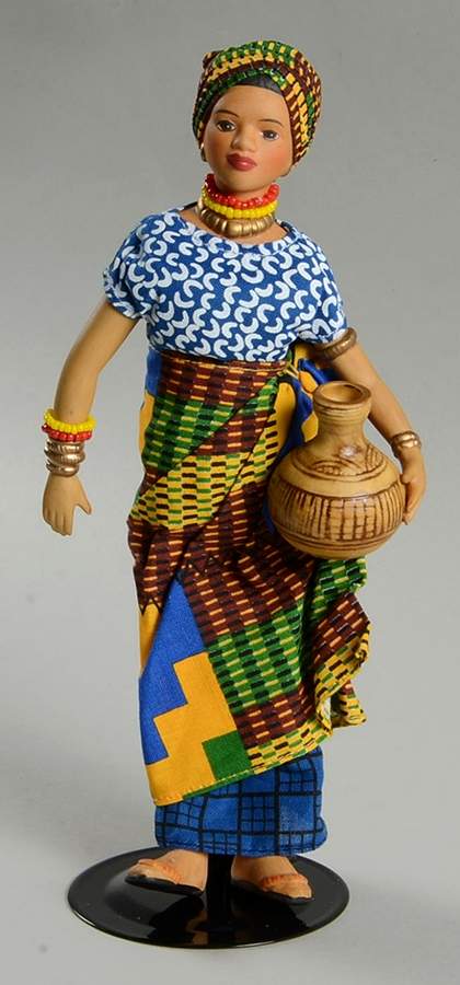 International Doll Adama From Nigeria - No Box by Avon-1