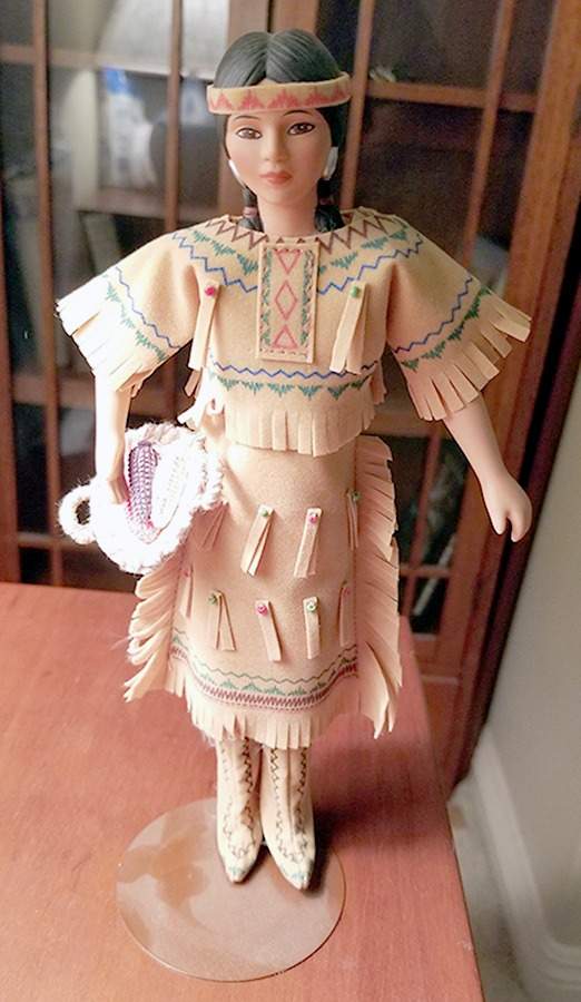 International Doll Tasime Sioux Woman - No Box by Avon-1