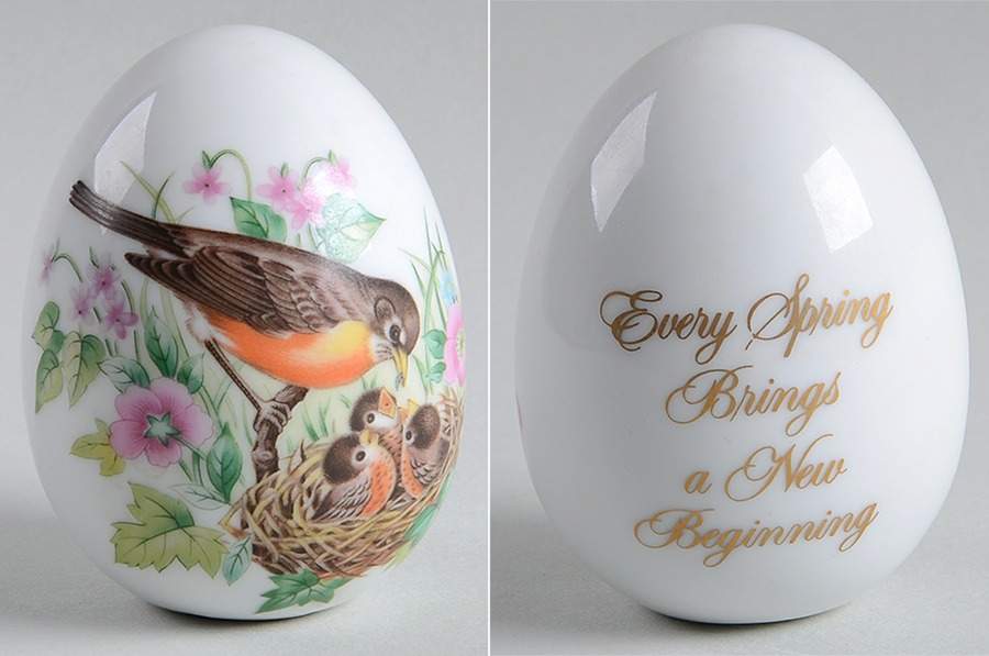 Four Seasons Bird Eggs Spring-Egg Only - No Box by Avon-1