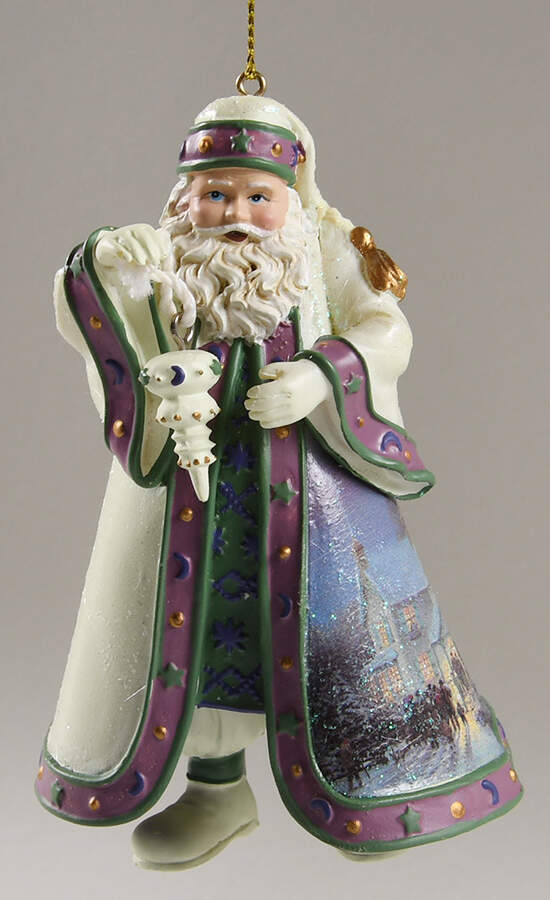 Old World Santa Warm Holiday Welcome Santa - No Box by Ashton Drake-1