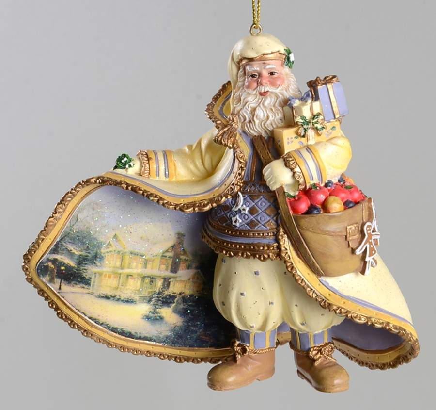 Old World Santa Christmas Snowfall Santa - No Box by Ashton Drake-1