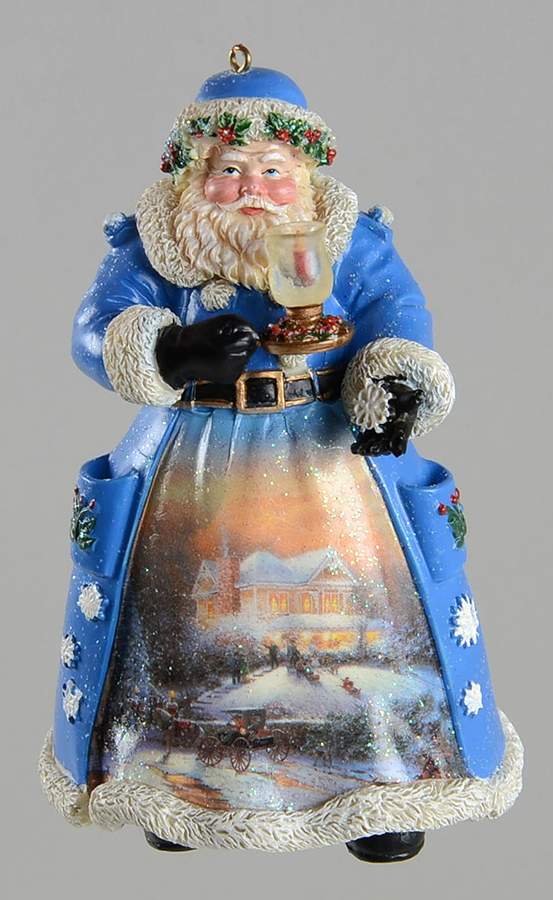 Old World Santa Christmas Night Visit Santa - No Box by Ashton Drake-1