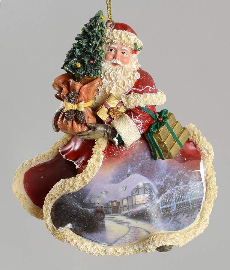 Old World Santa Season Glowing Bright Santa - No Box by Ashton Drake-1