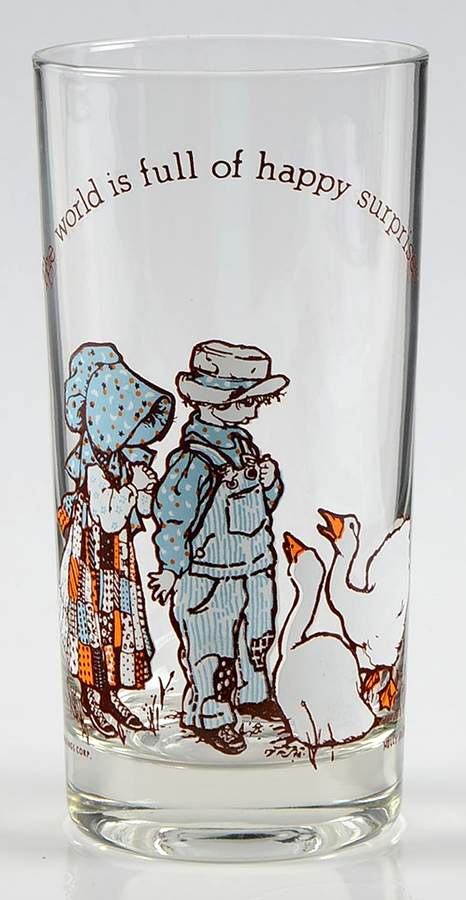 Holly Hobbie Glasses The World Is Full Of Happy Surprises - No Box by American Greetings-1