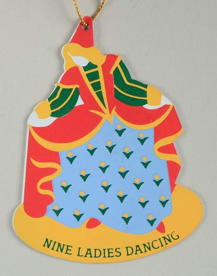 Twelve Days of Christmas Nine Ladies Dancing - No Box by Avon-1