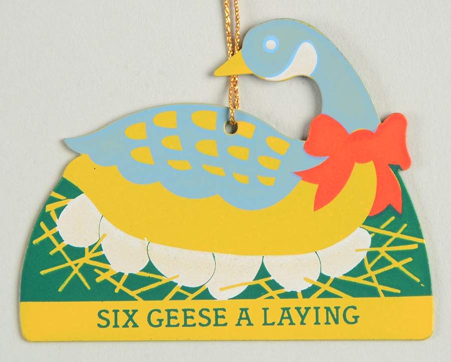 Twelve Days of Christmas Six Geese A Laying - Boxed by Avon-1
