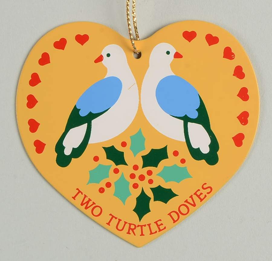Twelve Days of Christmas Two Turtle Doves - Boxed by Avon-1