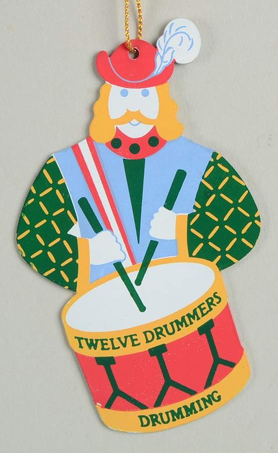 Twelve Days of Christmas Twelve Drummers Drumming - Boxed by Avon-1