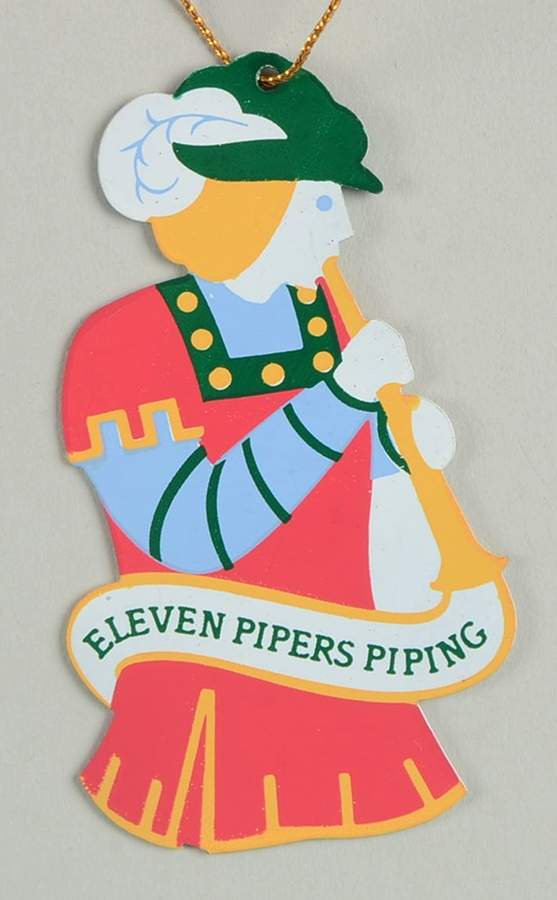 Twelve Days of Christmas Eleven Pipers Piping - Boxed by Avon-1