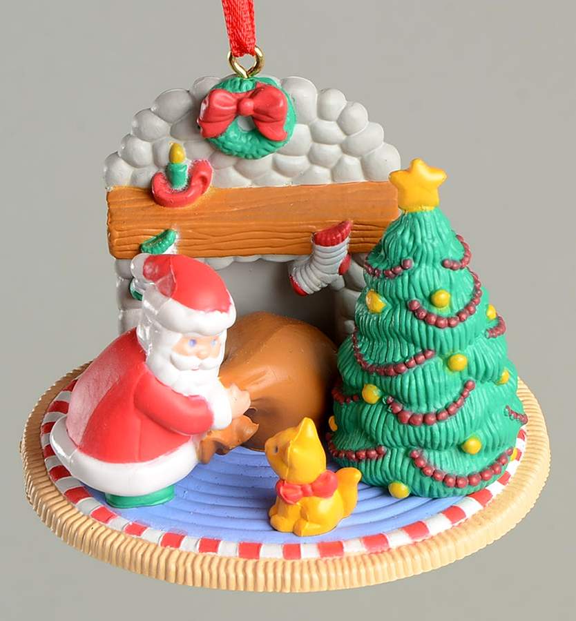 Christmas with Santa Delivering Gifts - No Box by Avon-1