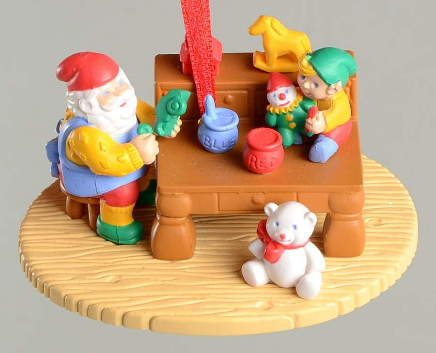 Christmas with Santa In The Workshop  -W-3 1/4" - No Box by Avon-1
