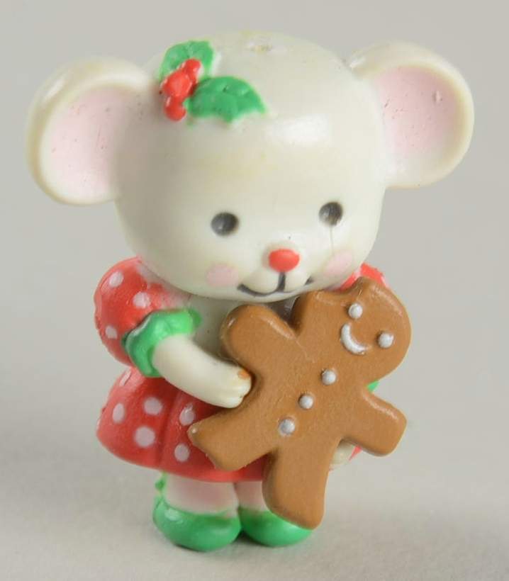 A Merry Little Christmas Mouse Ornaments Holly - No Box by Avon-1