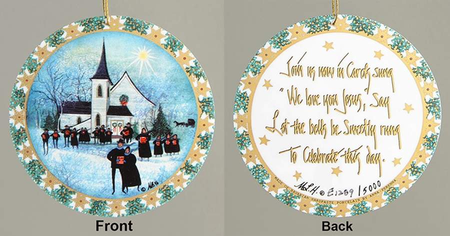 Snow Star Triptych Christmas Carol - Boxed by Anna Perenna-1