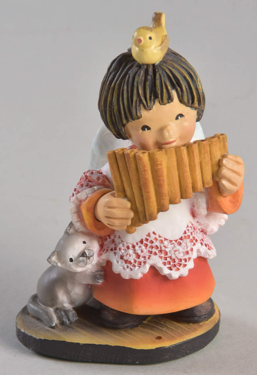 Toriart Figurines Pan Flute - Boxed by Anri-1