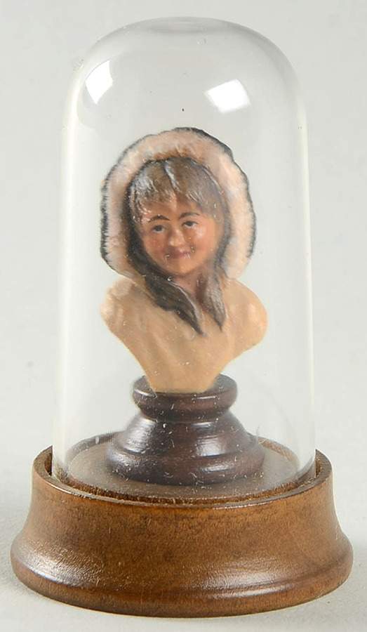 Ed Rohn Busts Eskimo Girl - Boxed by Anri-1