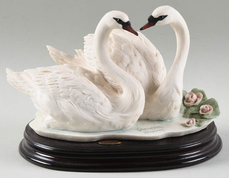 Swans Pair Of Swans - With Box by Armani-1