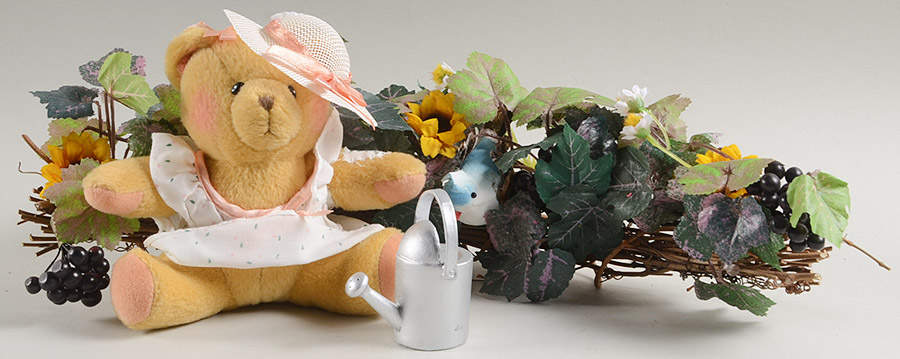 Cherished Teddies Monthly Friends June (June) + Summer Swag - No Box by Ashton Drake-1