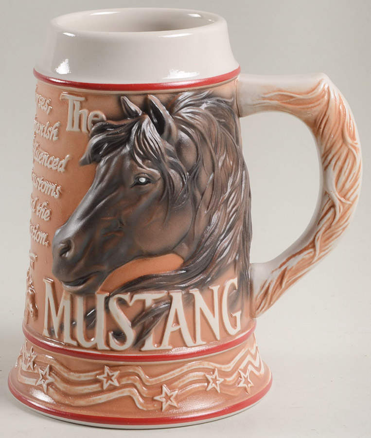 American Animal Stein Mustang  - Boxed by Avon-1