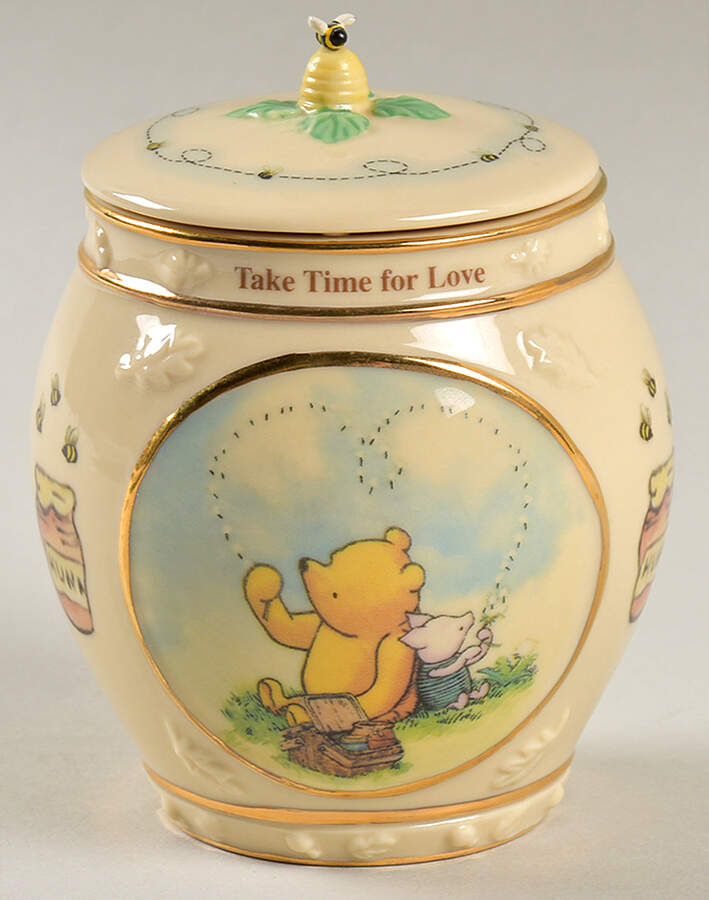 Classic Pooh Porcelain Take Time For Love - No Box by Ardleigh Elliot-1