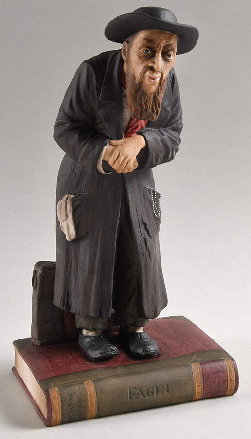 Charles Dickens Figurines Fagin - No Box by John  Aynsley & Sons-1