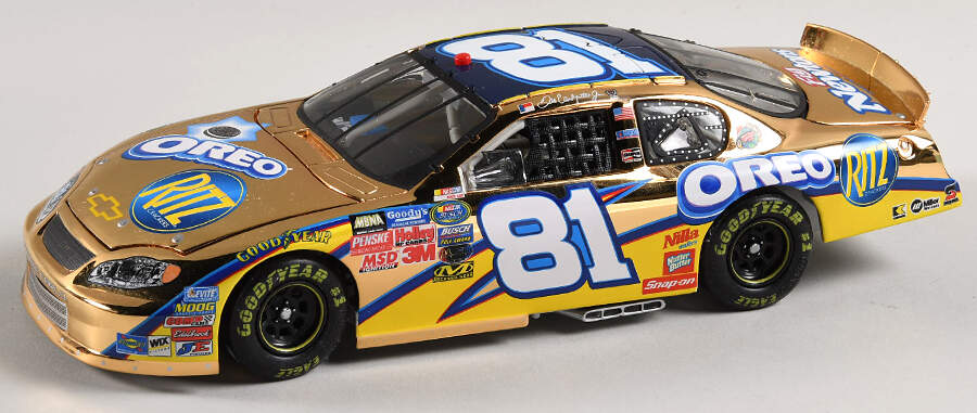 Rfo 24kt Gold Stock Cars Dale Earnhardt Monte Acrlo Oreo - Boxed by Action Performance Companies-1