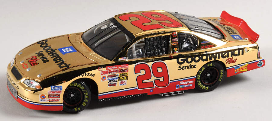 Rfo 24kt Gold Stock Cars Kevin Harvick Goodwrench  - Boxed by Action Performance Companies-1
