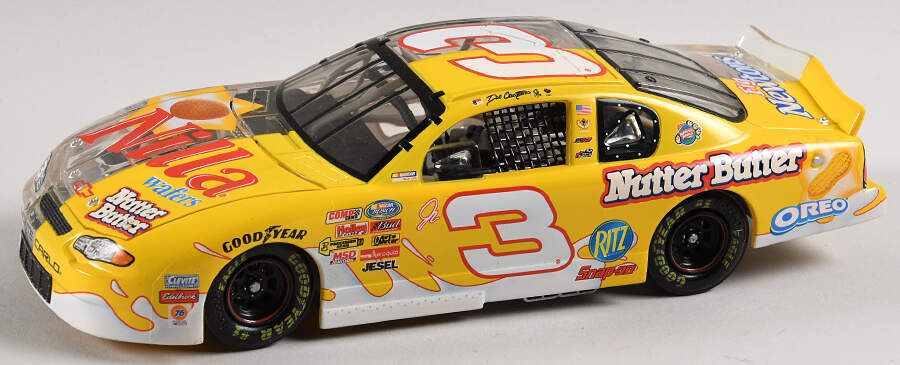 Rcca Clear Stock Cars Dale Earnhardt Nilla Wafers Nutter  - Boxed by Action Performance Companies-1