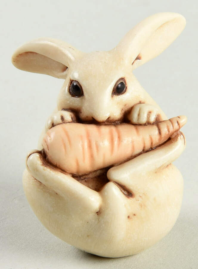 Netsuke Chompers - With Box by Adam Binder Editions-1