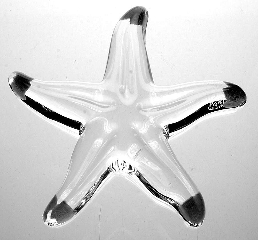 Baccarat Crystal Figurines Starfish Paperweight - Boxed by Baccarat-1