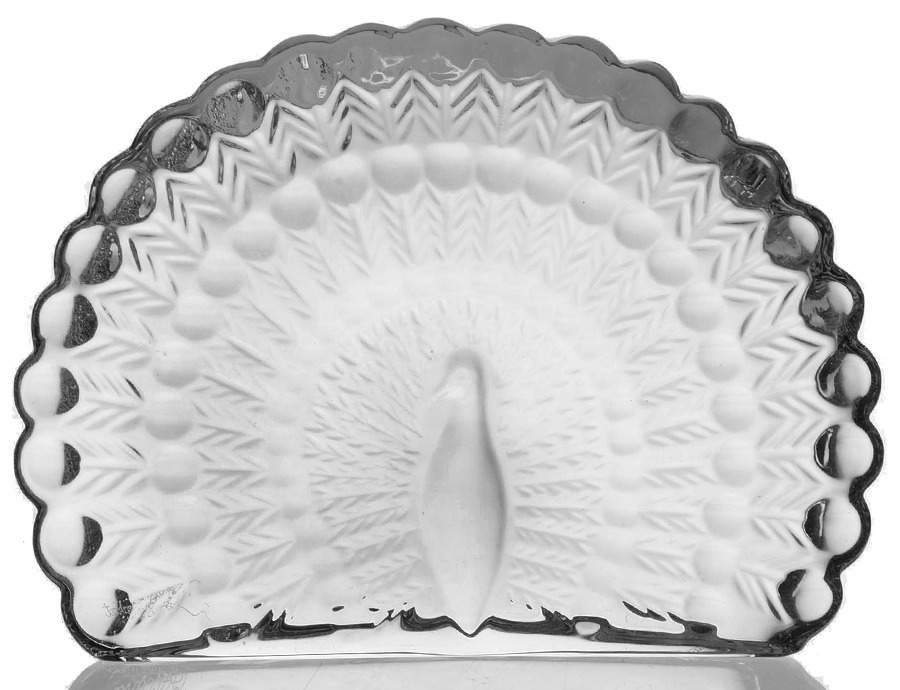 Baccarat Crystal Figurines Peacock-Small - No Box by Baccarat-1