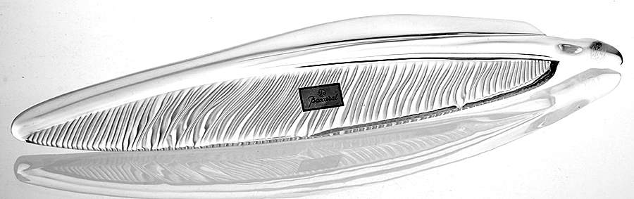 Baccarat Crystal Figurines Feather-Plume - Nb1018, No Box by Baccarat-1