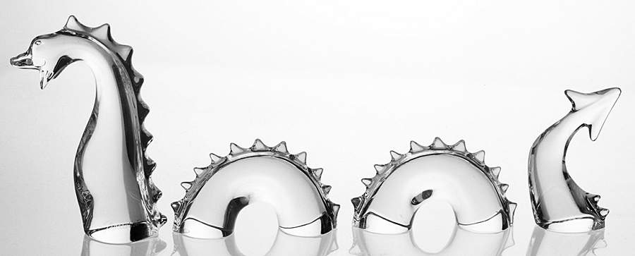 Baccarat Crystal Figurines Loch Ness-Clear-4 Piece Set - Boxed by Baccarat-1