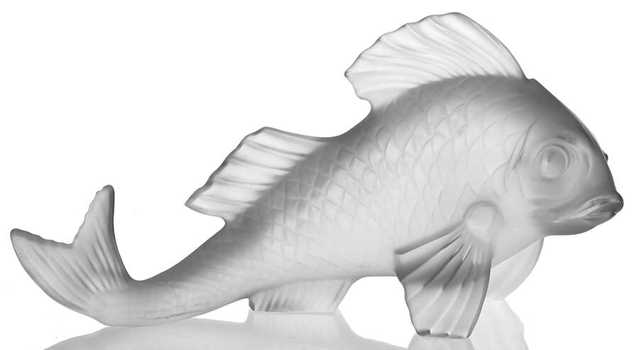 Baccarat Crystal Figurines Fish-Carpe-Clear - No Box by Baccarat-1