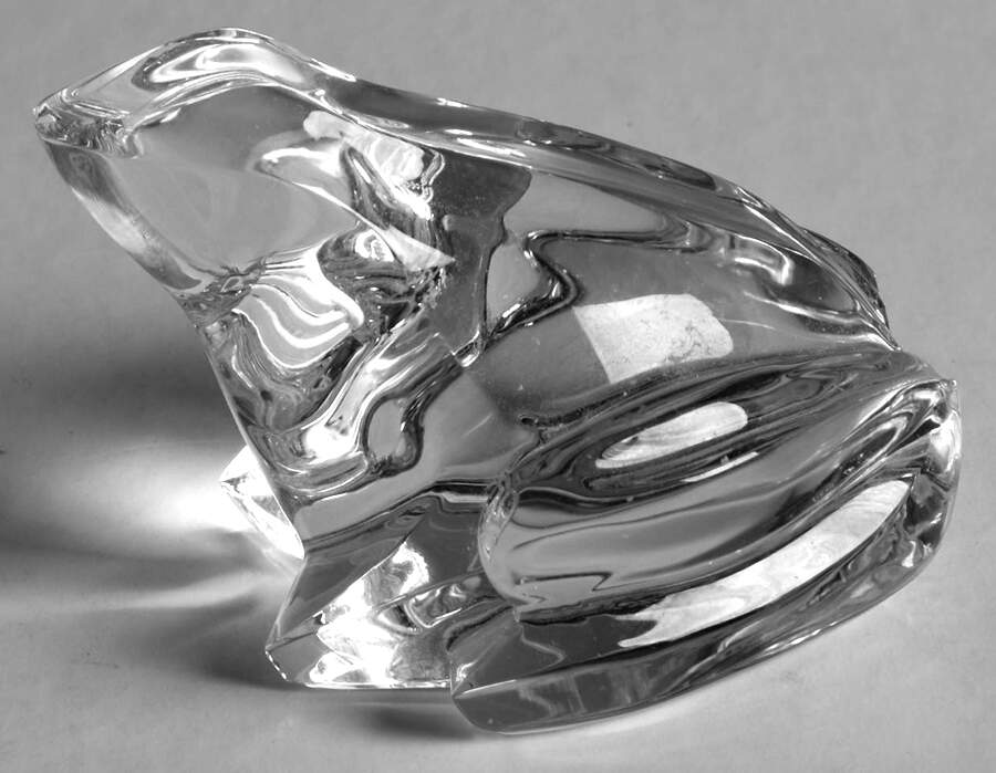 Baccarat Crystal Figurines Tree Frog - Clear - No Box by Baccarat-1