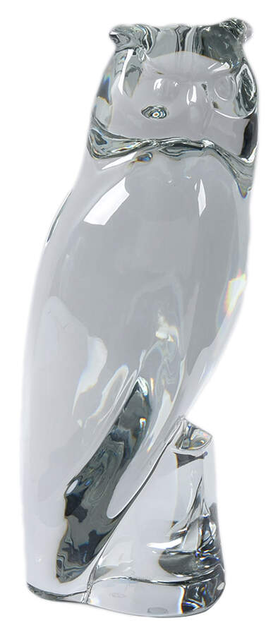 Baccarat Crystal Figurines Eagle Owl-Clear - Nb1056, No Box by Baccarat-1