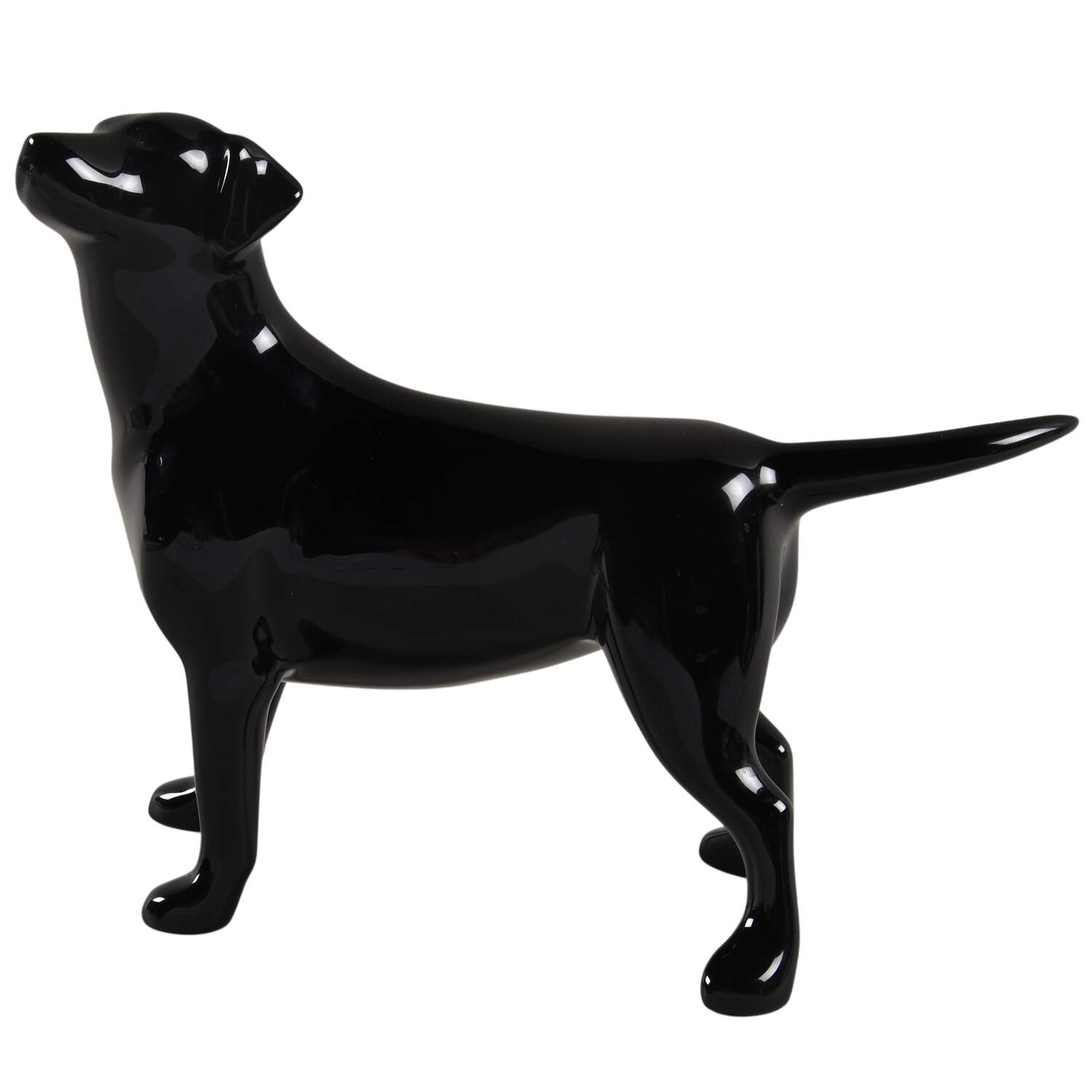 Baccarat Crystal Figurines Labrador-Black-Dog - Nb981, No Box by Baccarat-1