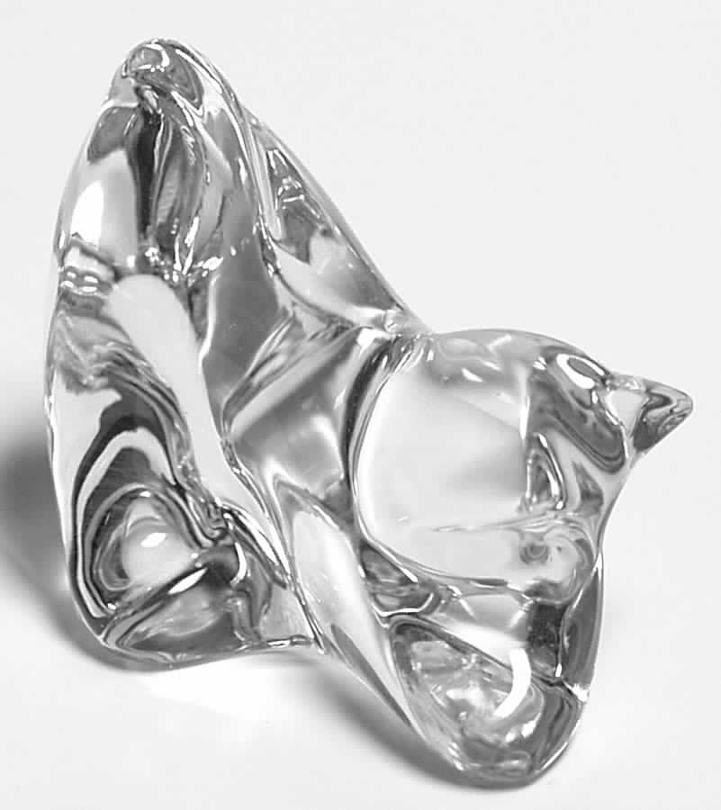Baccarat Crystal Figurines Kitten-Playing - Boxed by Baccarat-1