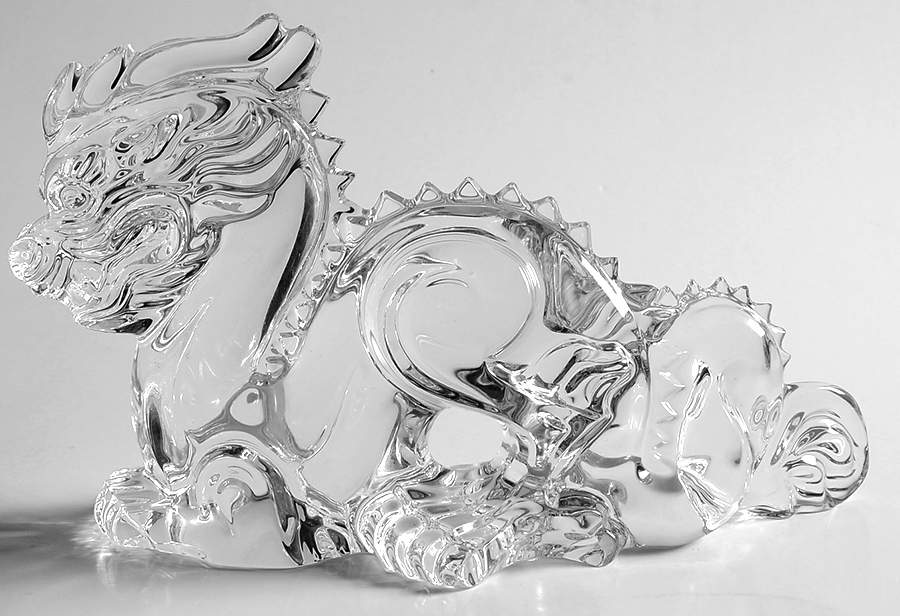 Baccarat Crystal Figurines Las Vegas Dragon - Nb985, No Box by Baccarat-1