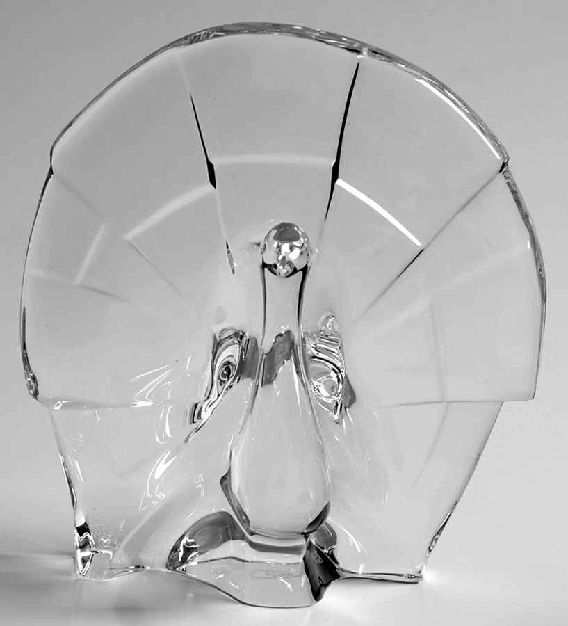 Baccarat Crystal Figurines Peacock - No Box by Baccarat-1