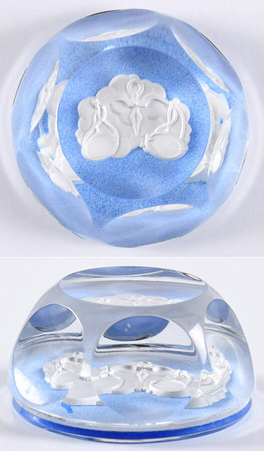 Zodiac Powder Blue Libra - Boxed by Baccarat-1