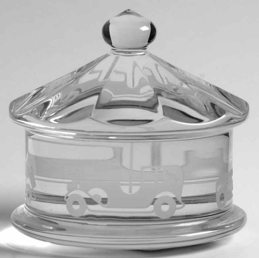 Baccarat Paperweight Merry Go Round-Automobiles - No Box by Baccarat-1