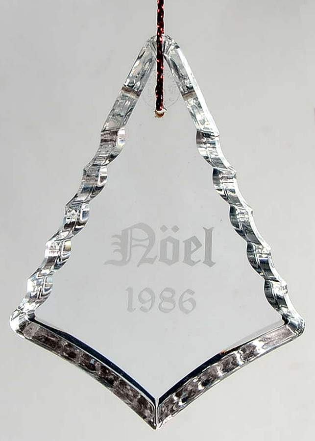 Baccarat Annual Ornament Noel-Tree - Boxed by Baccarat-1