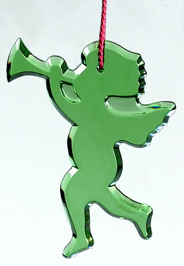 Baccarat Annual Ornament Cherub-Not Dated - Boxed by Baccarat-1