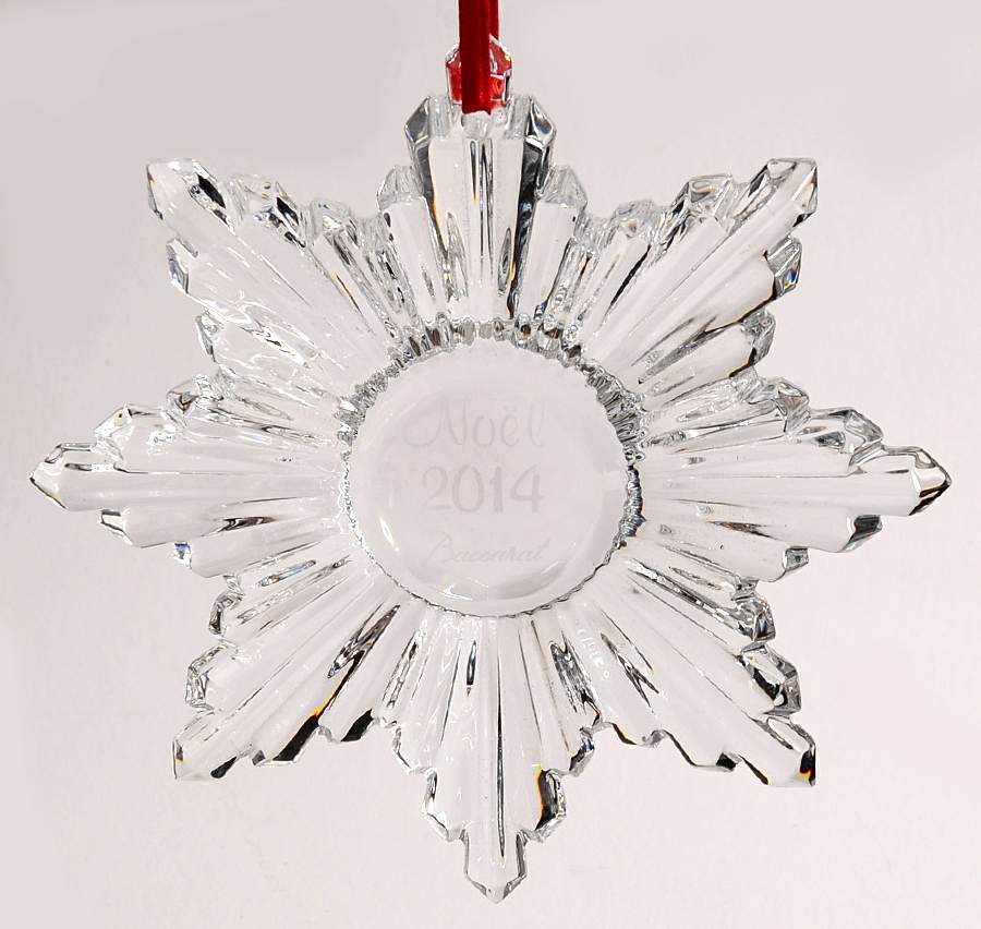 Baccarat Annual Ornament Snowflake - No Box by Baccarat-1