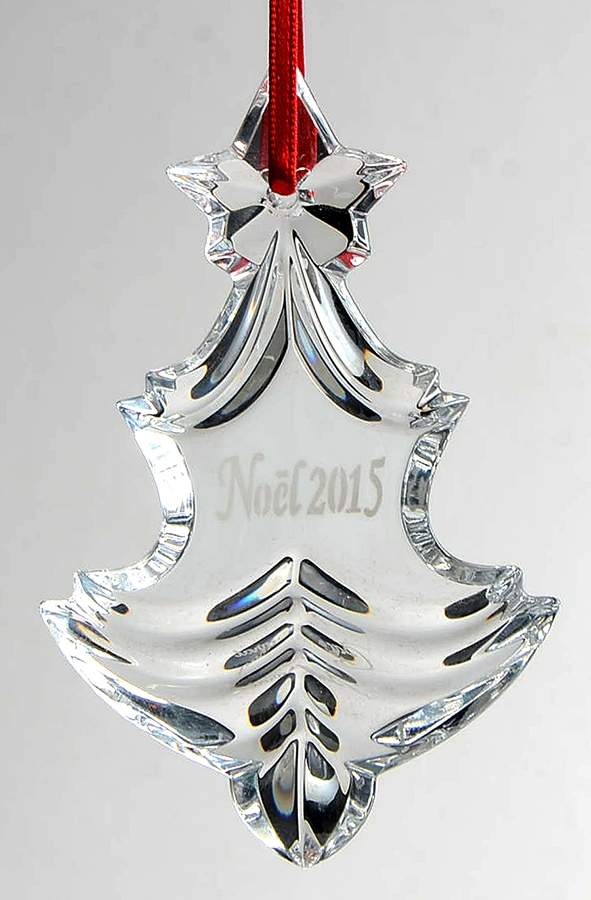 Baccarat Annual Ornament Tree-Clear - Boxed by Baccarat-1