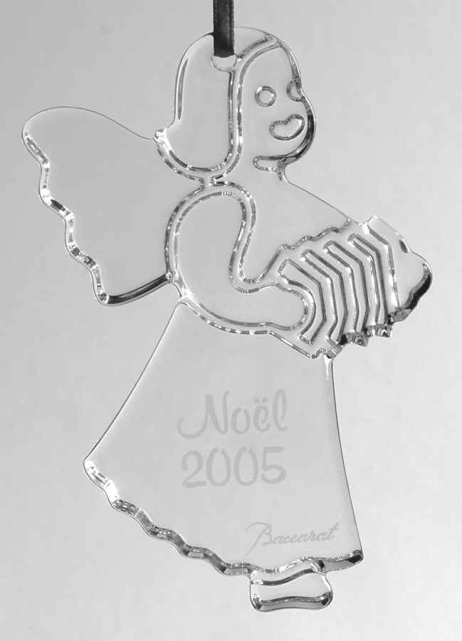 Baccarat Annual Ornament Noel-Angel - Boxed by Baccarat-1