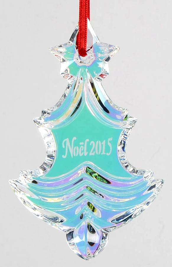 Baccarat Annual Ornament Tree-Iridescent - Boxed by Baccarat-1