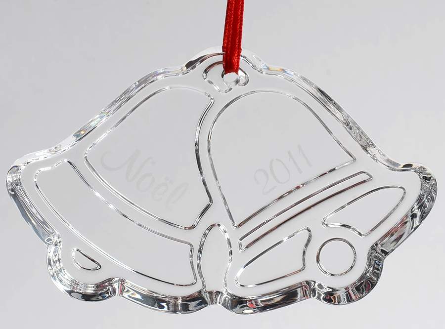 Baccarat Annual Ornament Jingle Bells - No Box by Baccarat-1